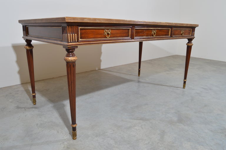 French Louis XVI Directoire Style Desk by Maitland Smith 2