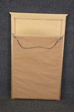 Französisch Louis XVI Directoire Stil vergoldet Trumeau Wand hängenden Spiegel