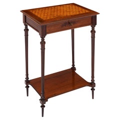 Antique French Louis XVI Embroidery Table Ou “Table Travailleuse”
