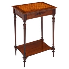 French Louis XVI Embroidery Table Ou “Table Travailleuse”