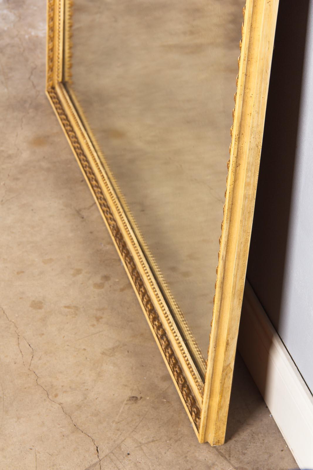 French Louis XVI Full Length Mirror, Late 1800s 10