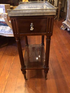 French Louis XVI Galleried Gueridon
