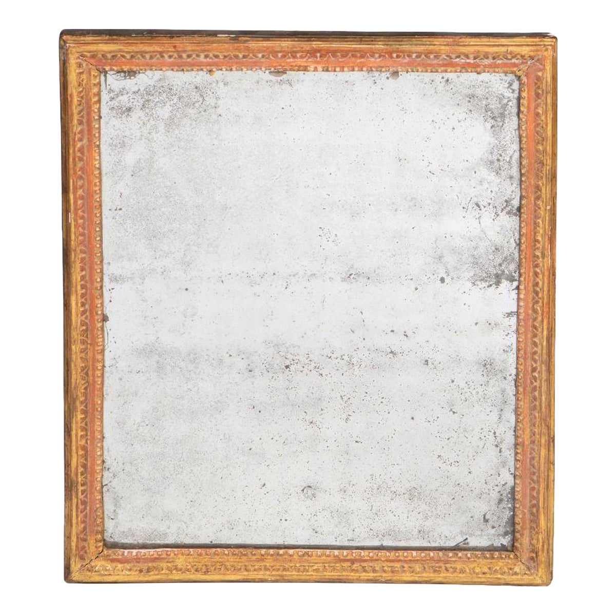 French Louis XVI Giltwood Mercury Mirror, Circa 1750–1780 For Sale