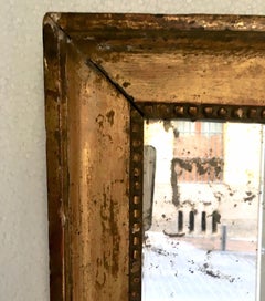 French Louis XVI Giltwood Mirror