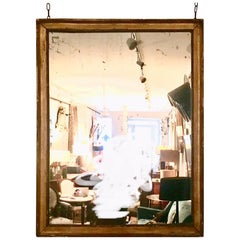 French Louis XVI Giltwood Mirror