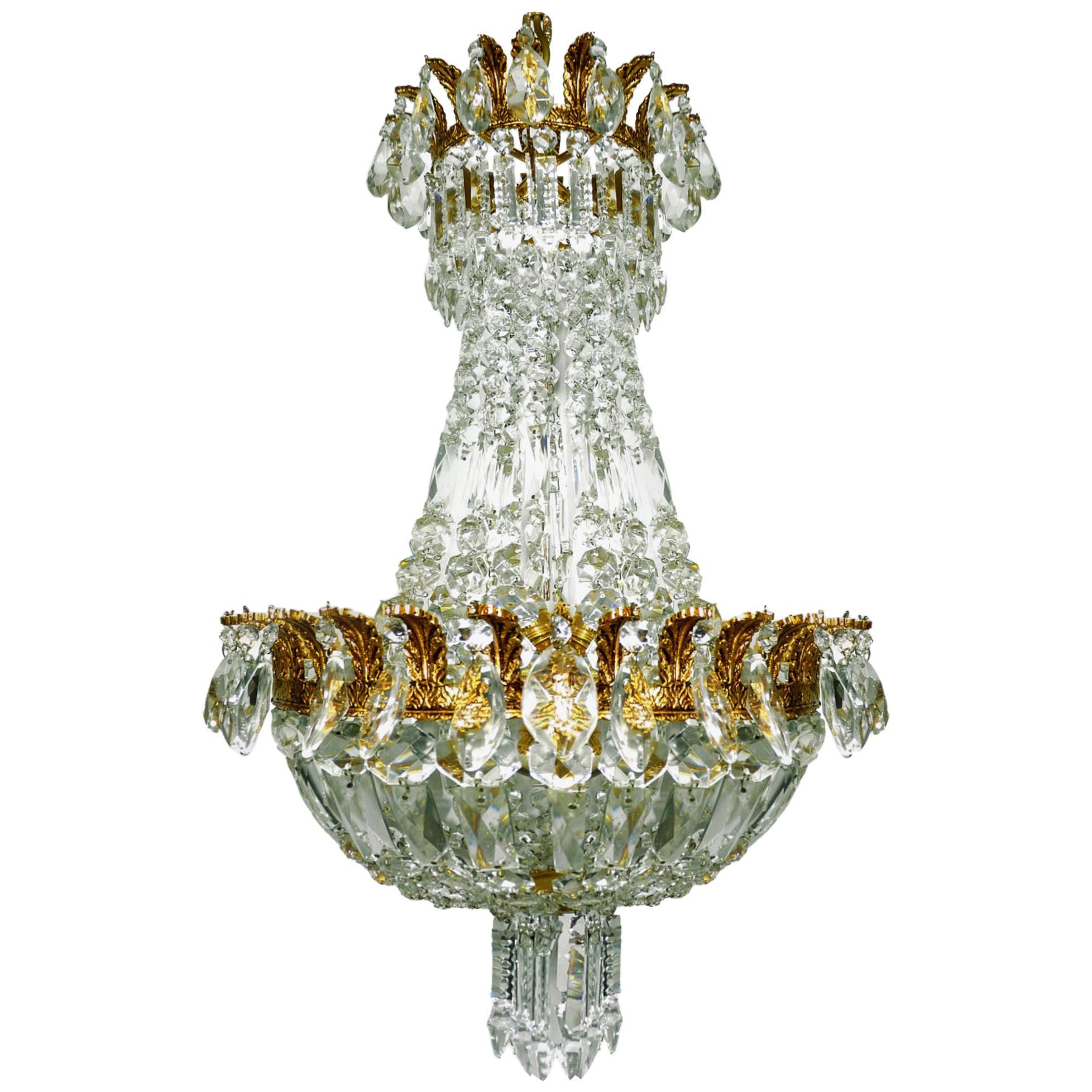 12 Light Round Clear Glass Fringe Crystal Prism Chandelier 12 Light Round Clear Glass Fringe Crystal Prism Chandelier