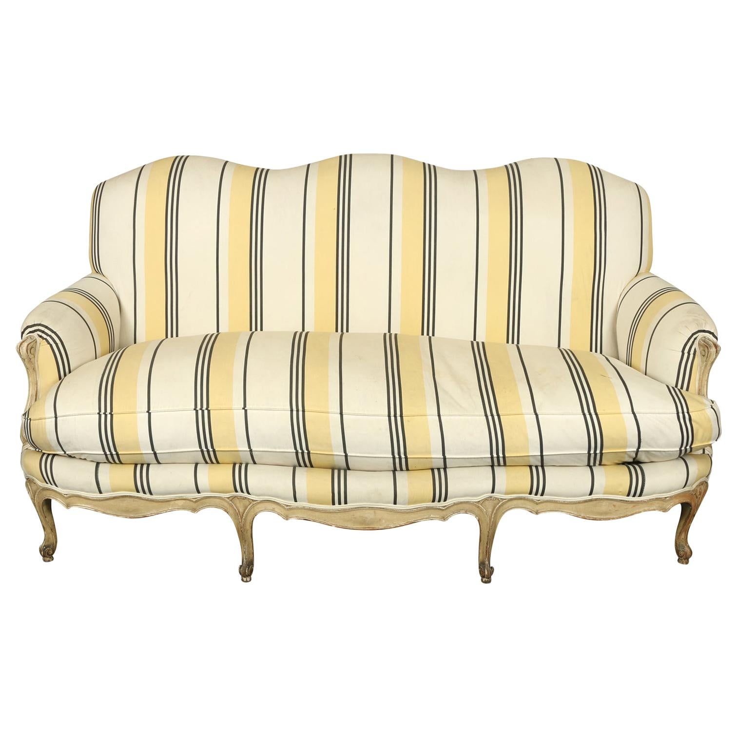 French Louis XIV Style Sofa at 1stDibs