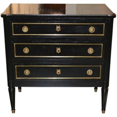 French Louis XVI Style Lacquered Chest