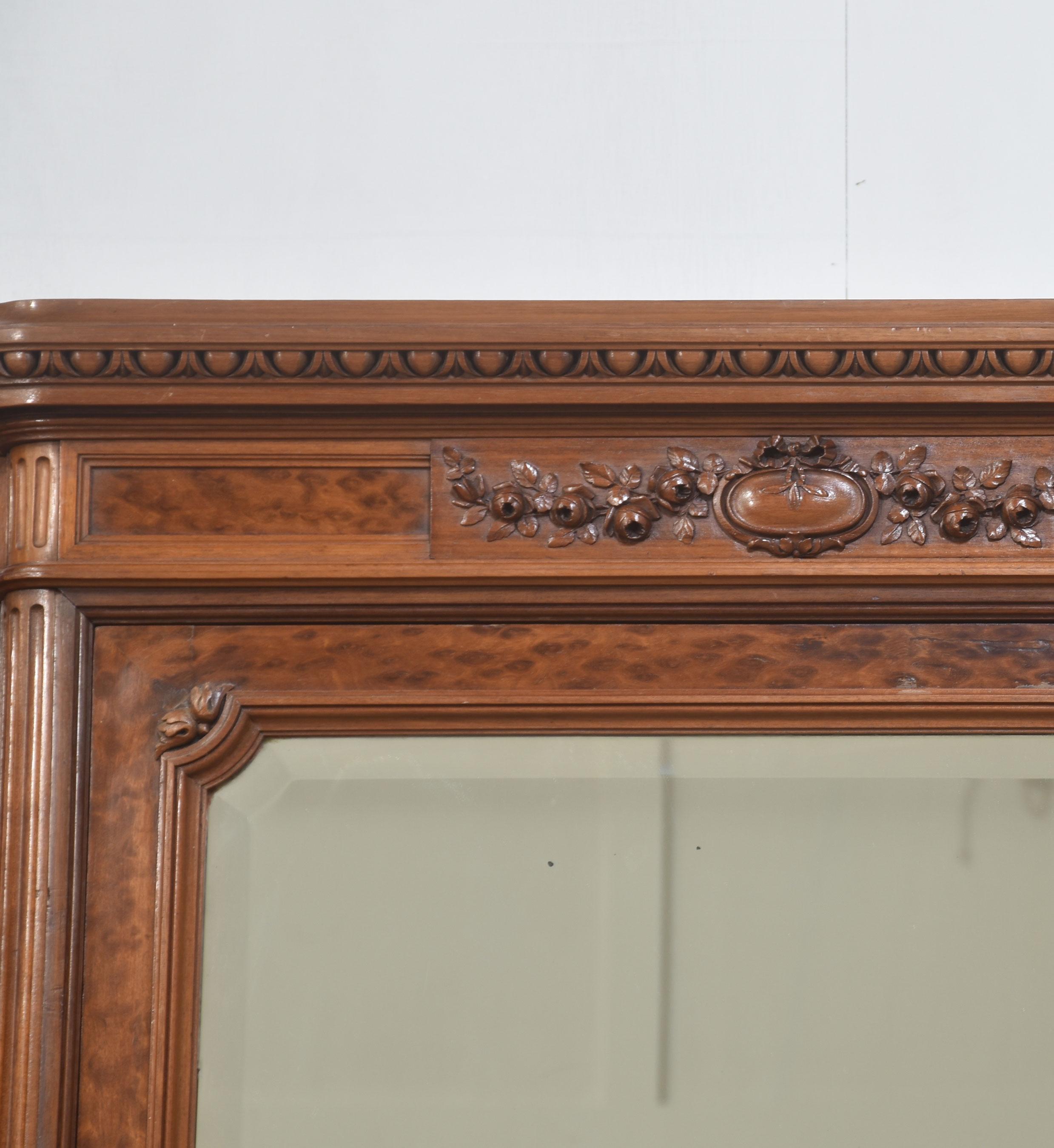 French Louis XVI Mahogany Armoire For Sale 5