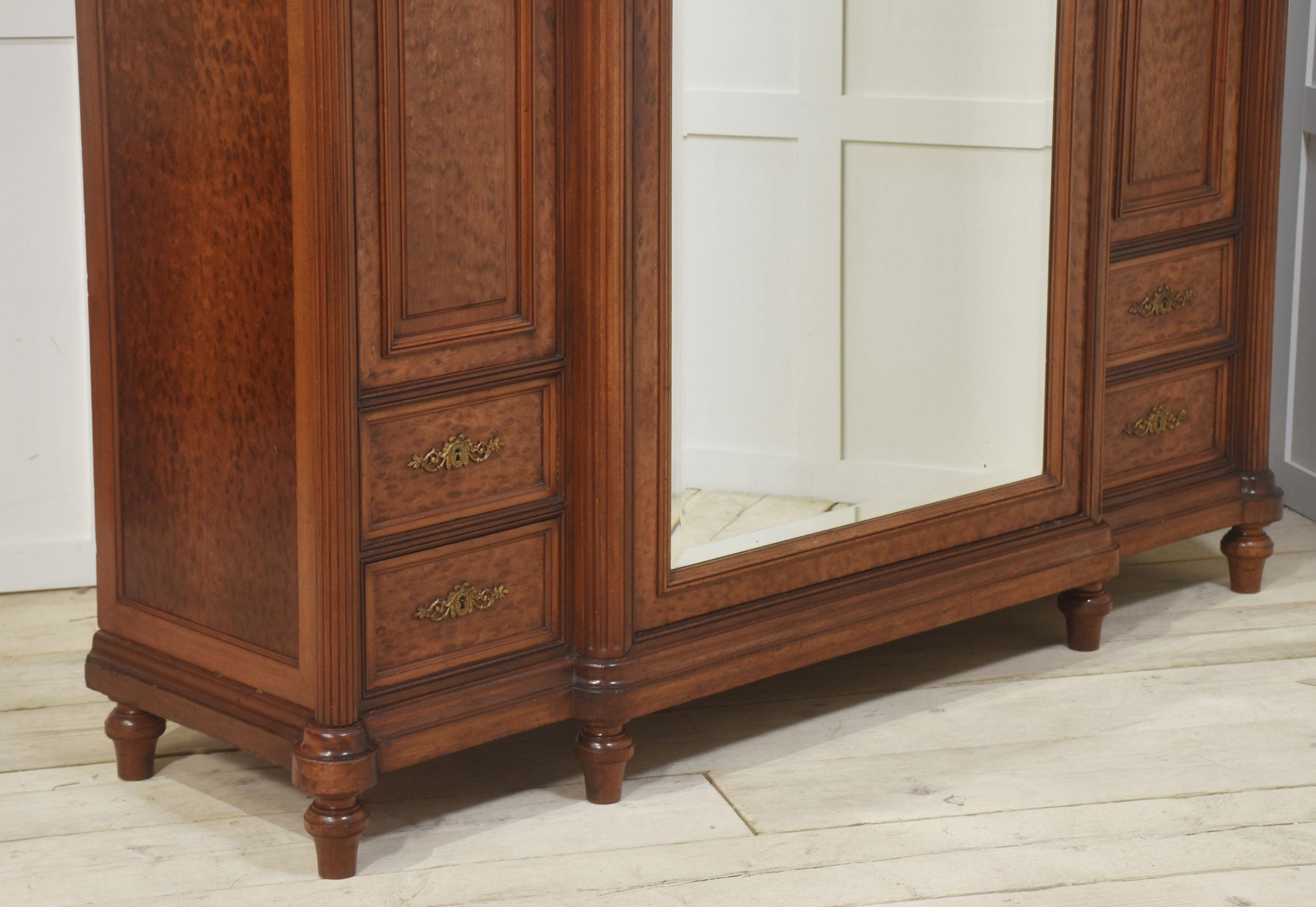 French Louis XVI Mahogany Armoire For Sale 9