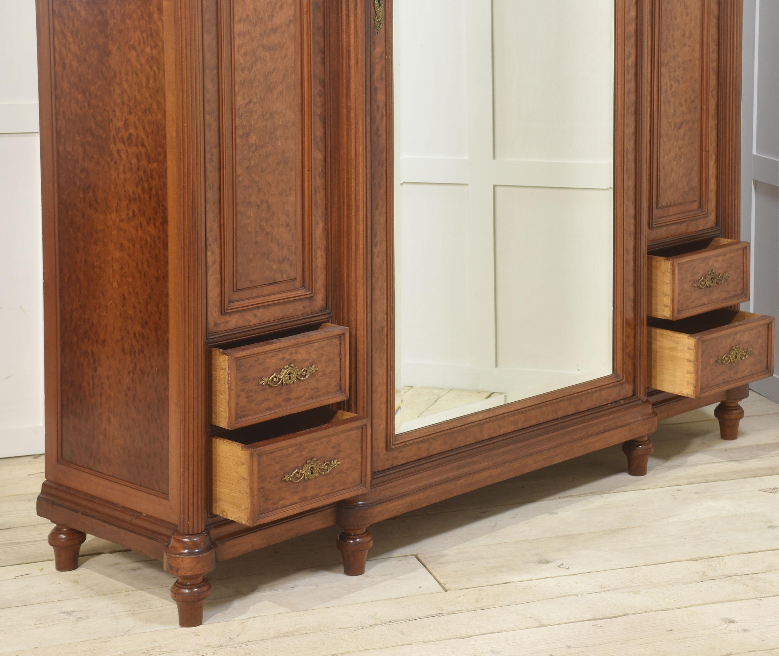 French Louis XVI Mahogany Armoire For Sale 12