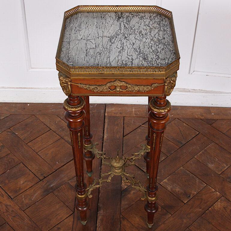 20th Century French Louis XVI Marble-Top Stand