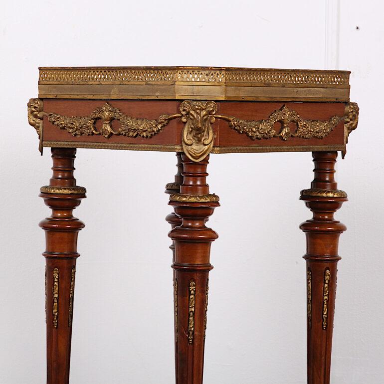 French Louis XVI Marble-Top Stand 1