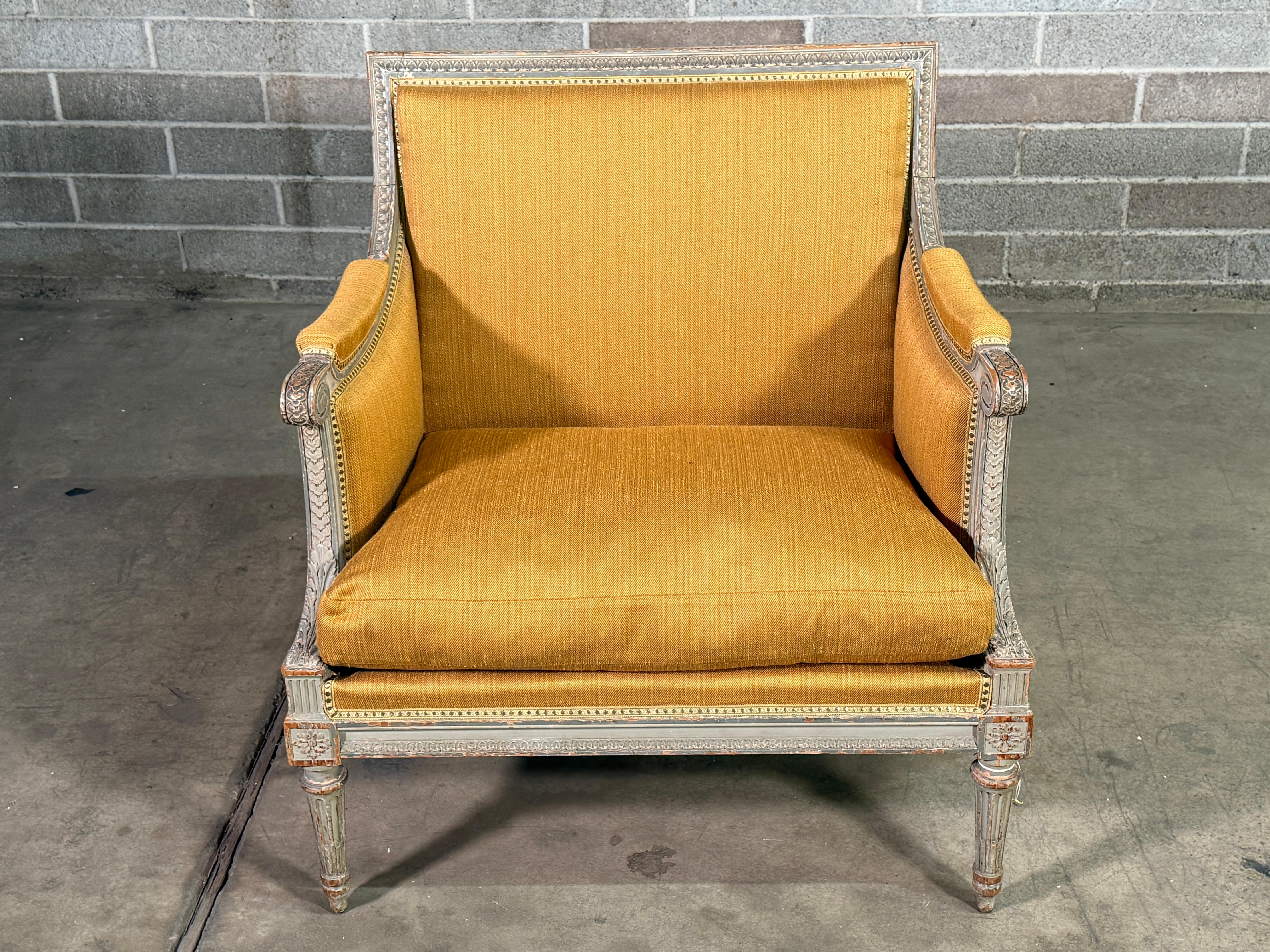 French Louis XVI Marquise Children's Chair 
Mid 19th Century
Extremely Rare, Gorgeous. 
Age appropriate wear, see detailed photos. 
Message us with any questions. 