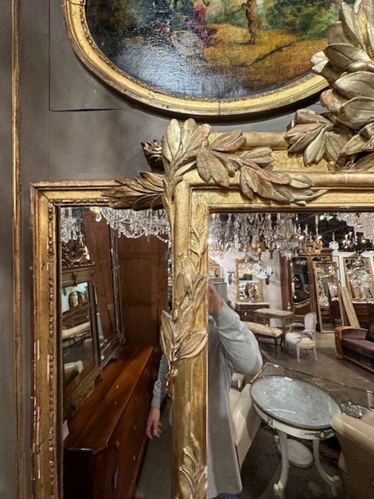 19th Century French Louis XVI Mirror For Sale