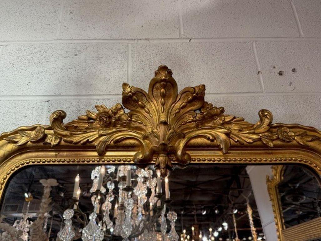 19th Century French Louis XVI Mirror For Sale