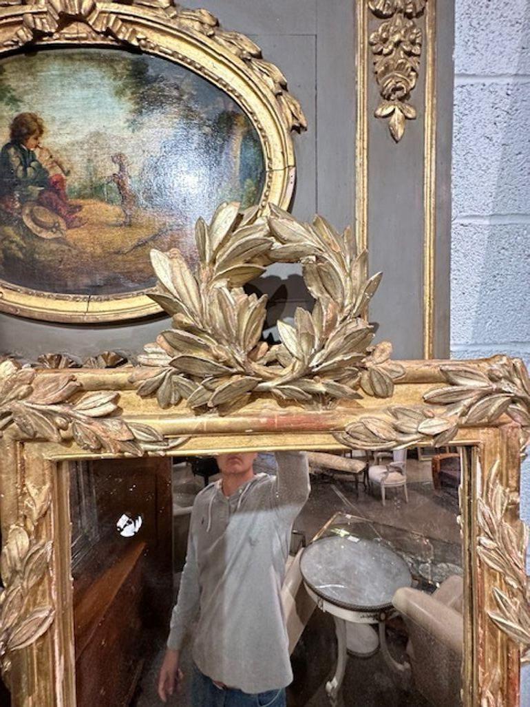 French Louis XVI Mirror For Sale 1