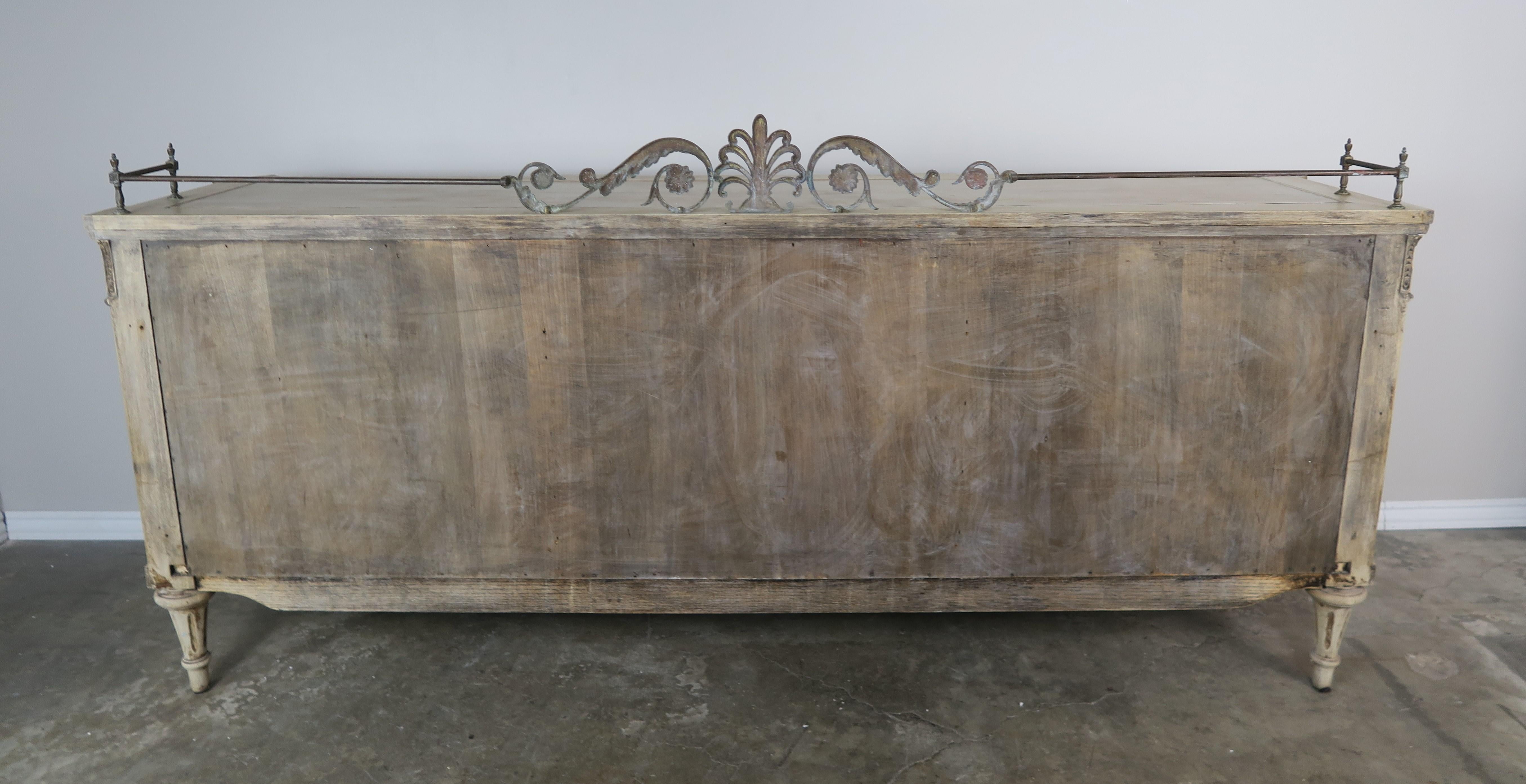 French Louis XVI Neoclassical Style Sideboard, circa 1900s 7