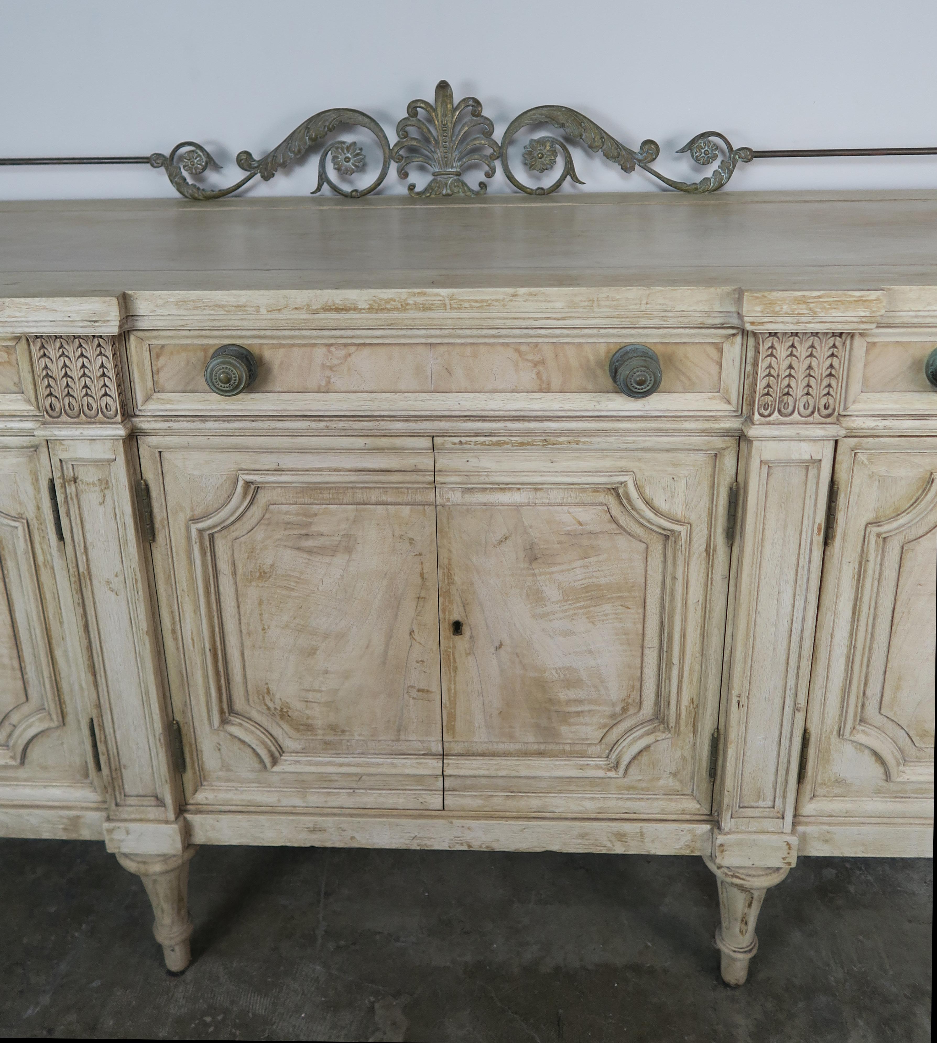 French Louis XVI Neoclassical Style Sideboard, circa 1900s 2