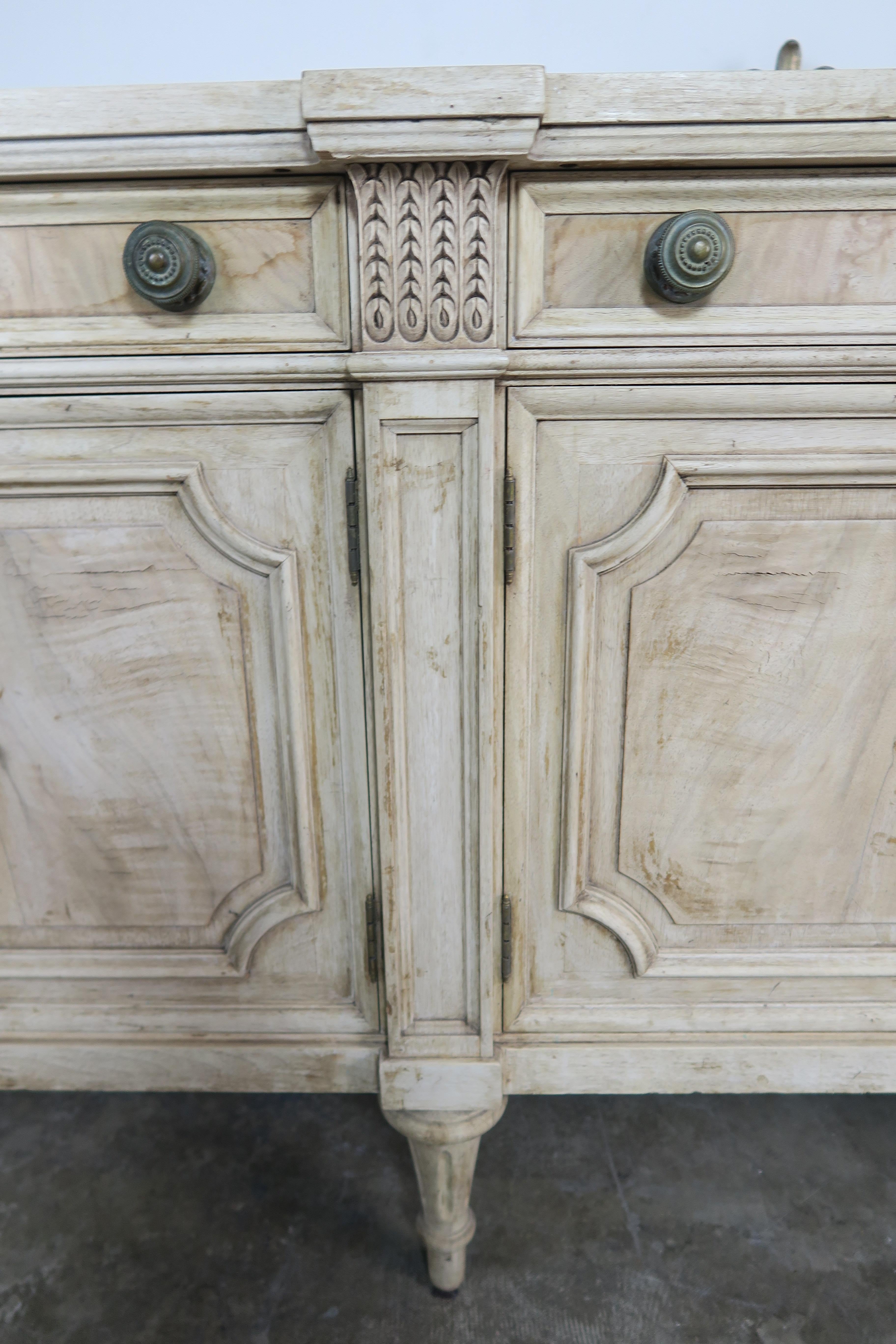 French Louis XVI Neoclassical Style Sideboard, circa 1900s 3