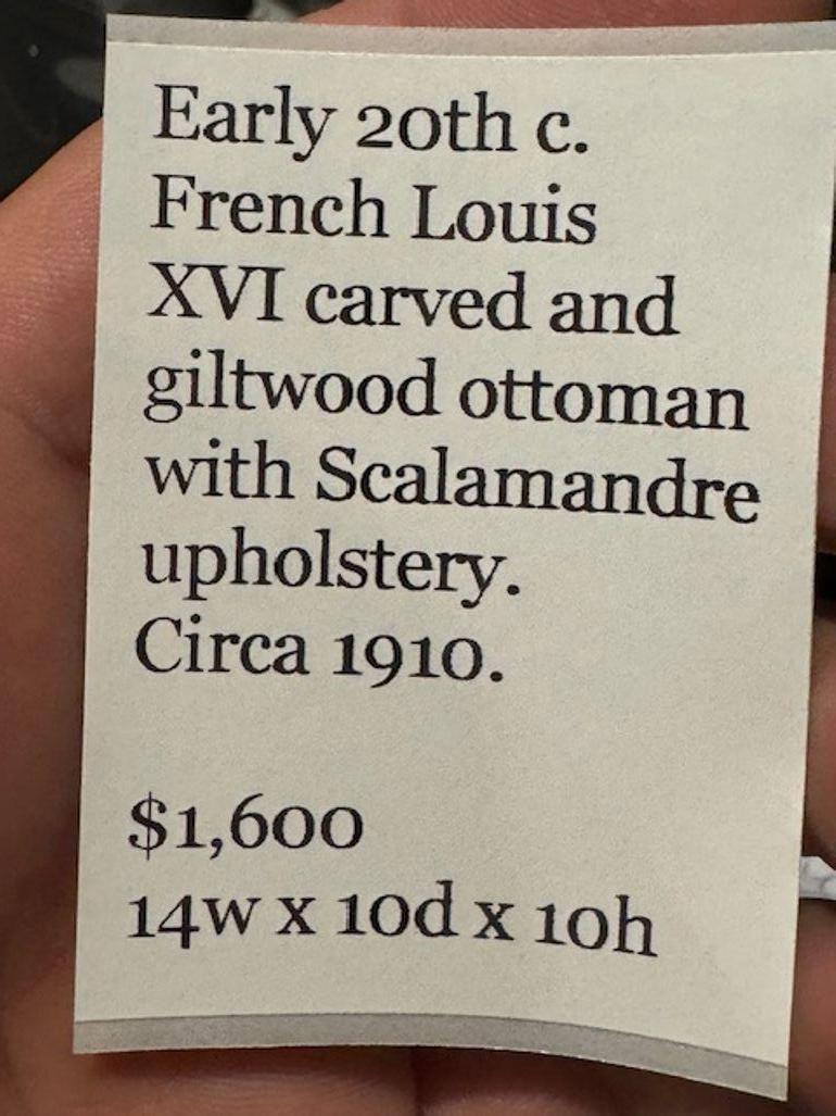 Ottomana francese Luigi XVI in vendita 1