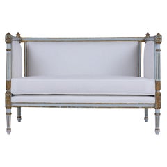 French Louis XVI Painted Sofa