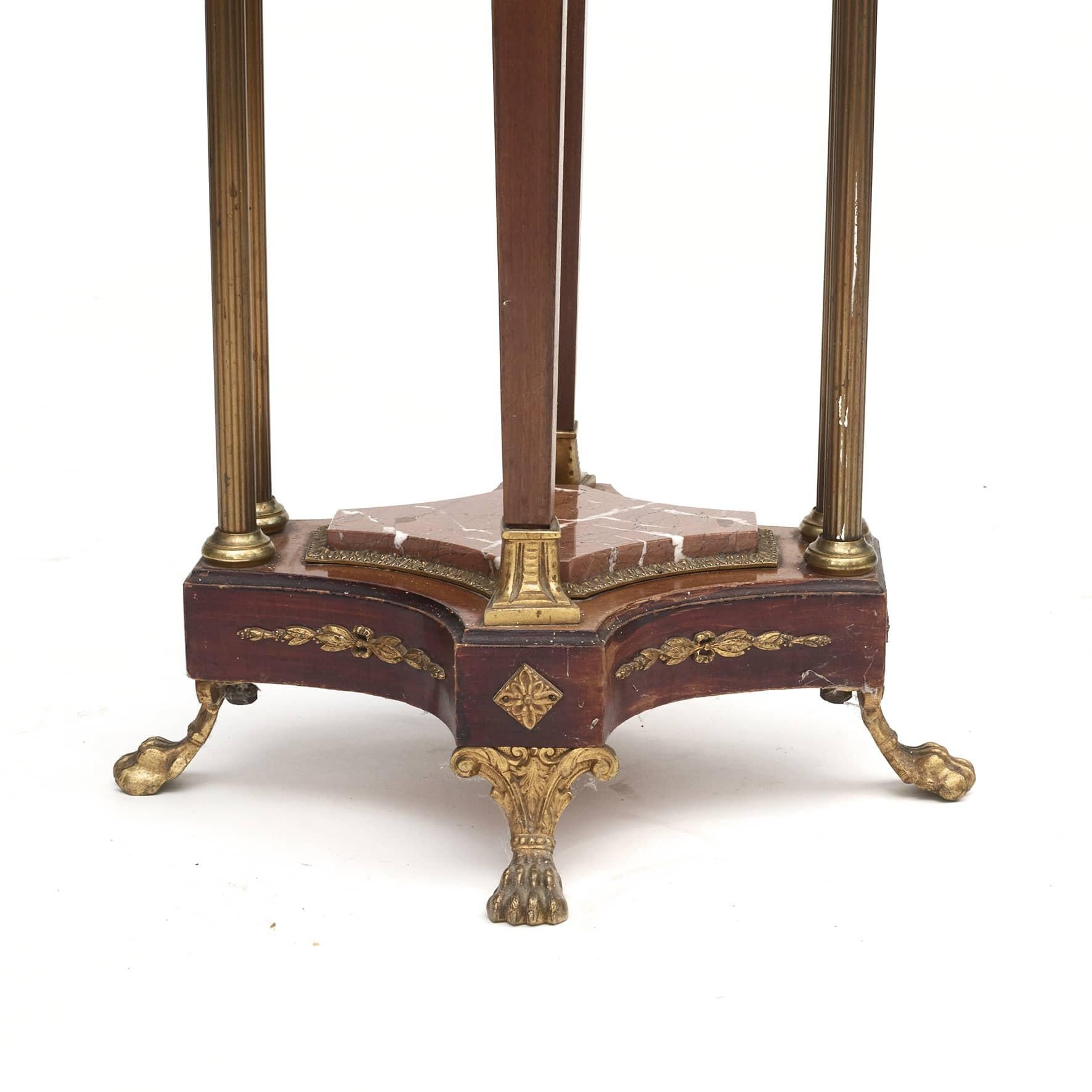 Antique French Louis XVI Pedestal, c 1900 For Sale 6