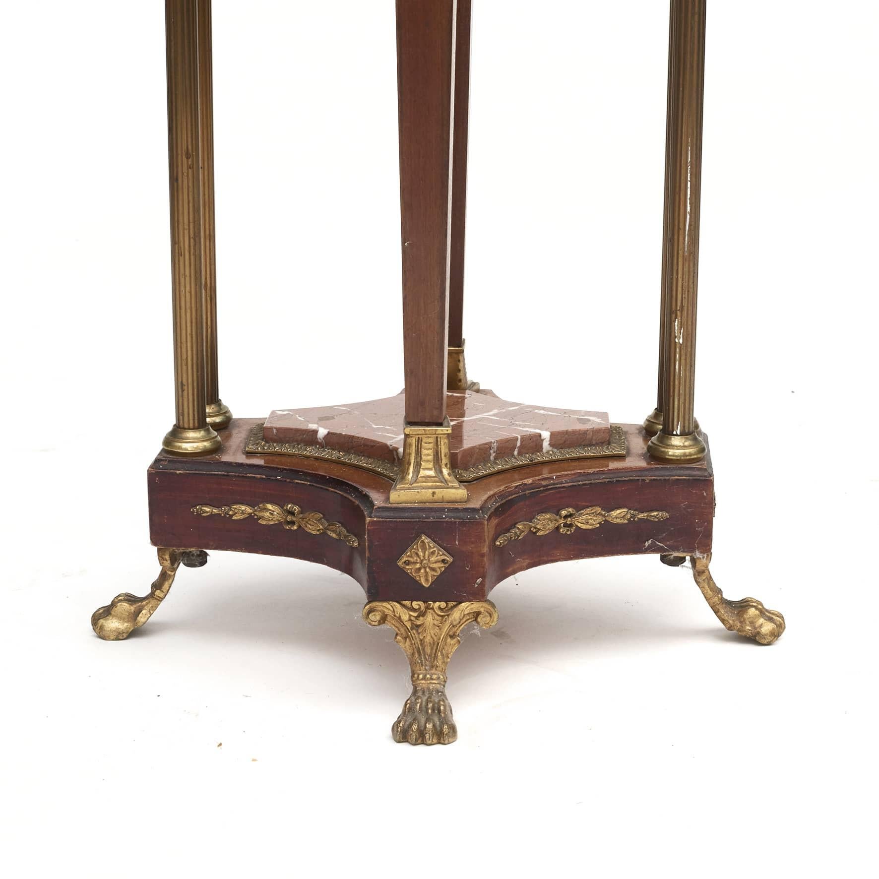 Piédestal français ancien de style Louis XVI, vers 1900 en vente 5