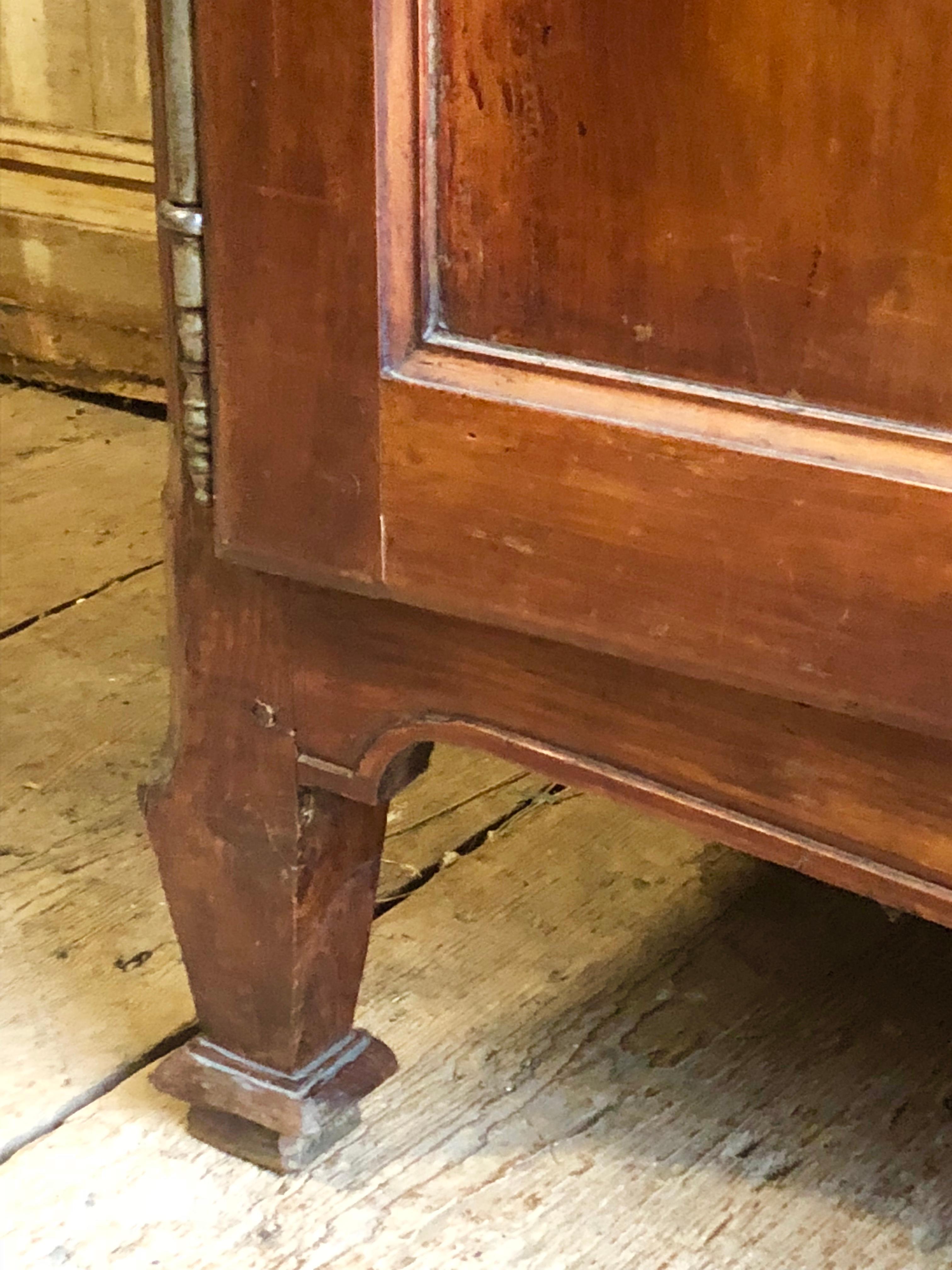 18th Century French Louis XVI Period Armoire in Walnut, circa 1790