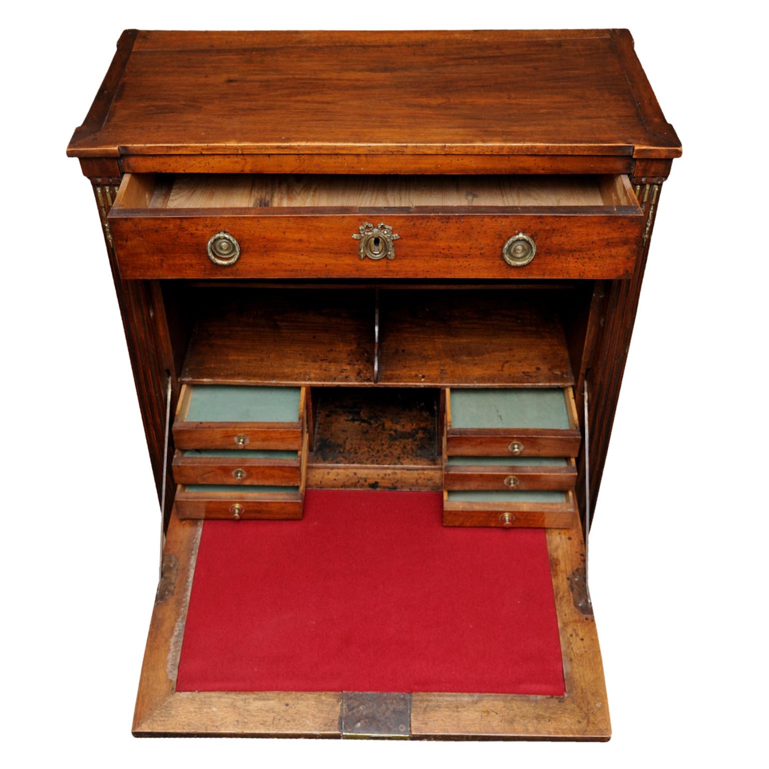 French Louis XVI Period Cherrywood Secretaire a Abattant, circa 1780 For Sale 2