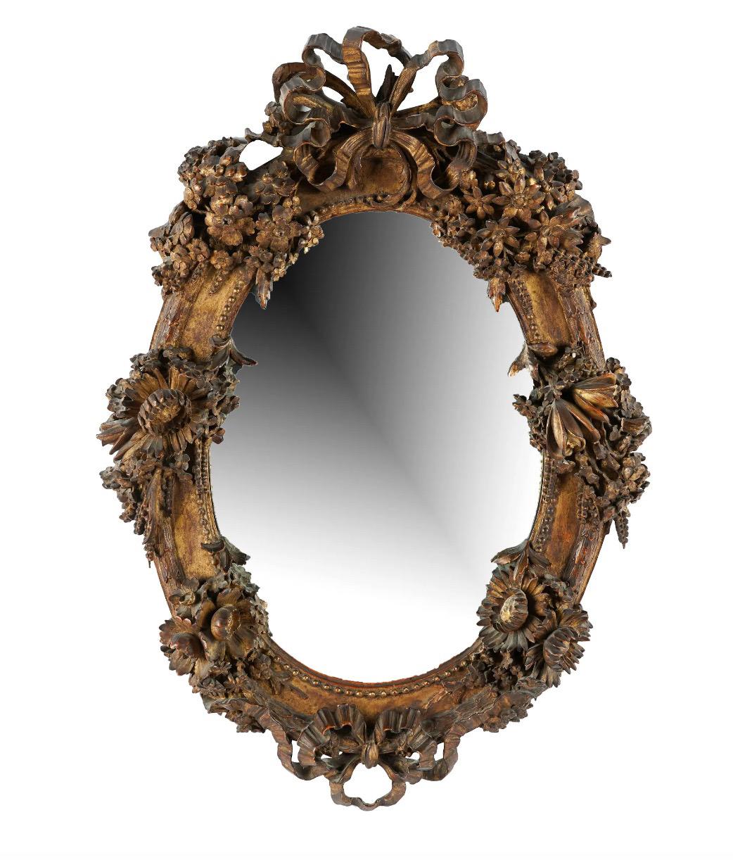 French Louis XVI Period Mirror For Sale 2
