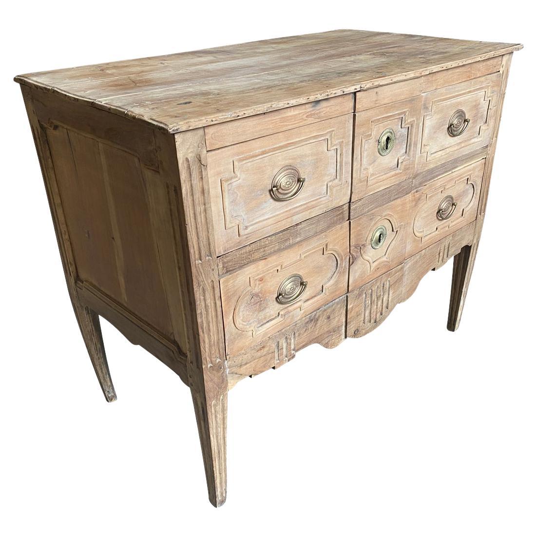 French Louis XVI Period Sauteuse Commode For Sale