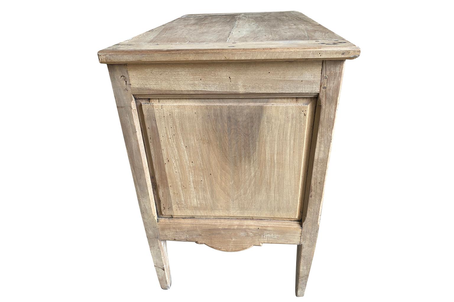Walnut French Louis XVI Period Sautuese Commode For Sale