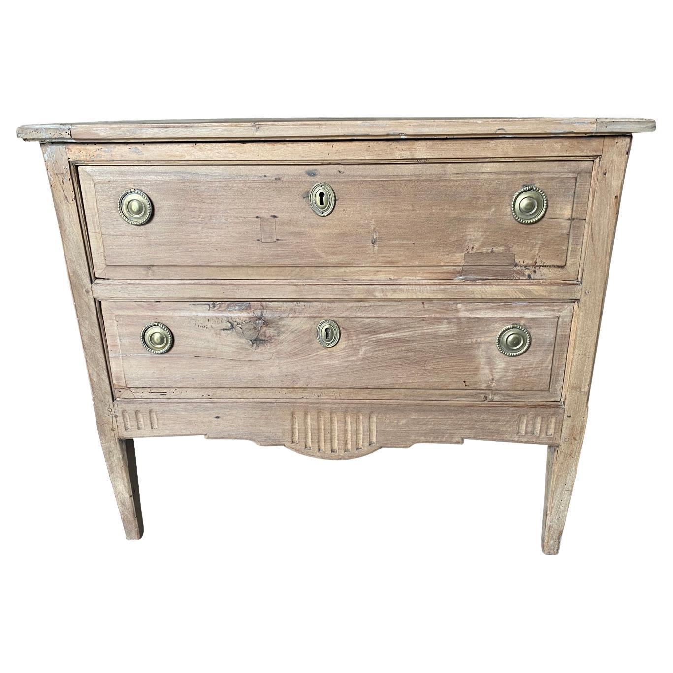 French Louis XVI Period Sautuese Commode For Sale