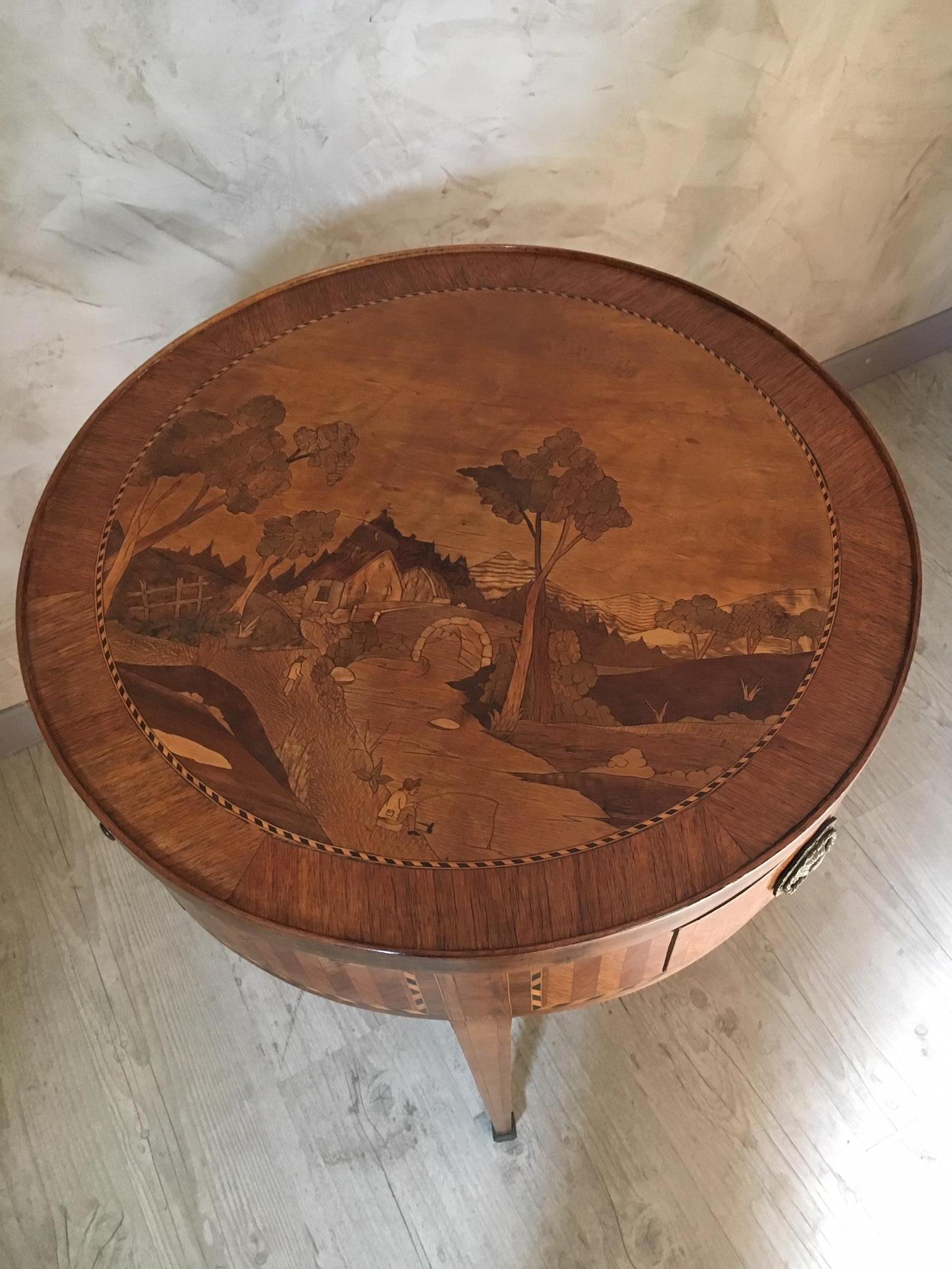 French Louis XVI Period Signed Richard Playing Bouillotte Table 6