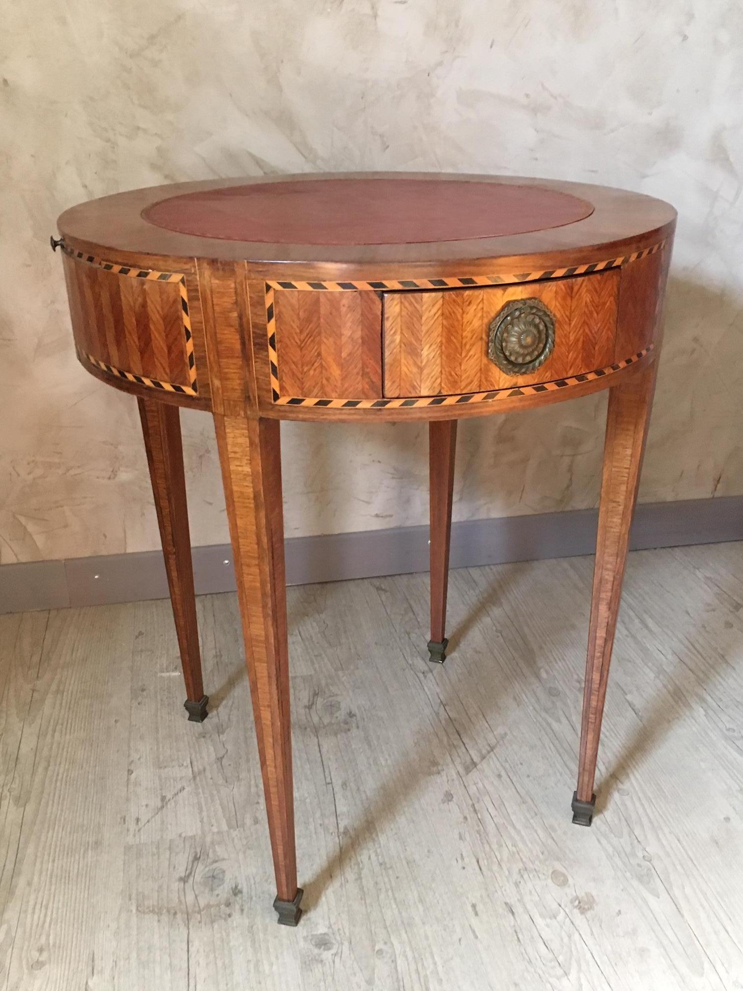 French Louis XVI Period Signed Richard Playing Bouillotte Table 2