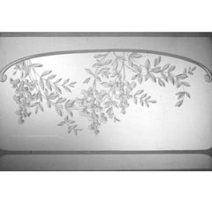 French Louis XVI Pine 3 Panel Transom Window