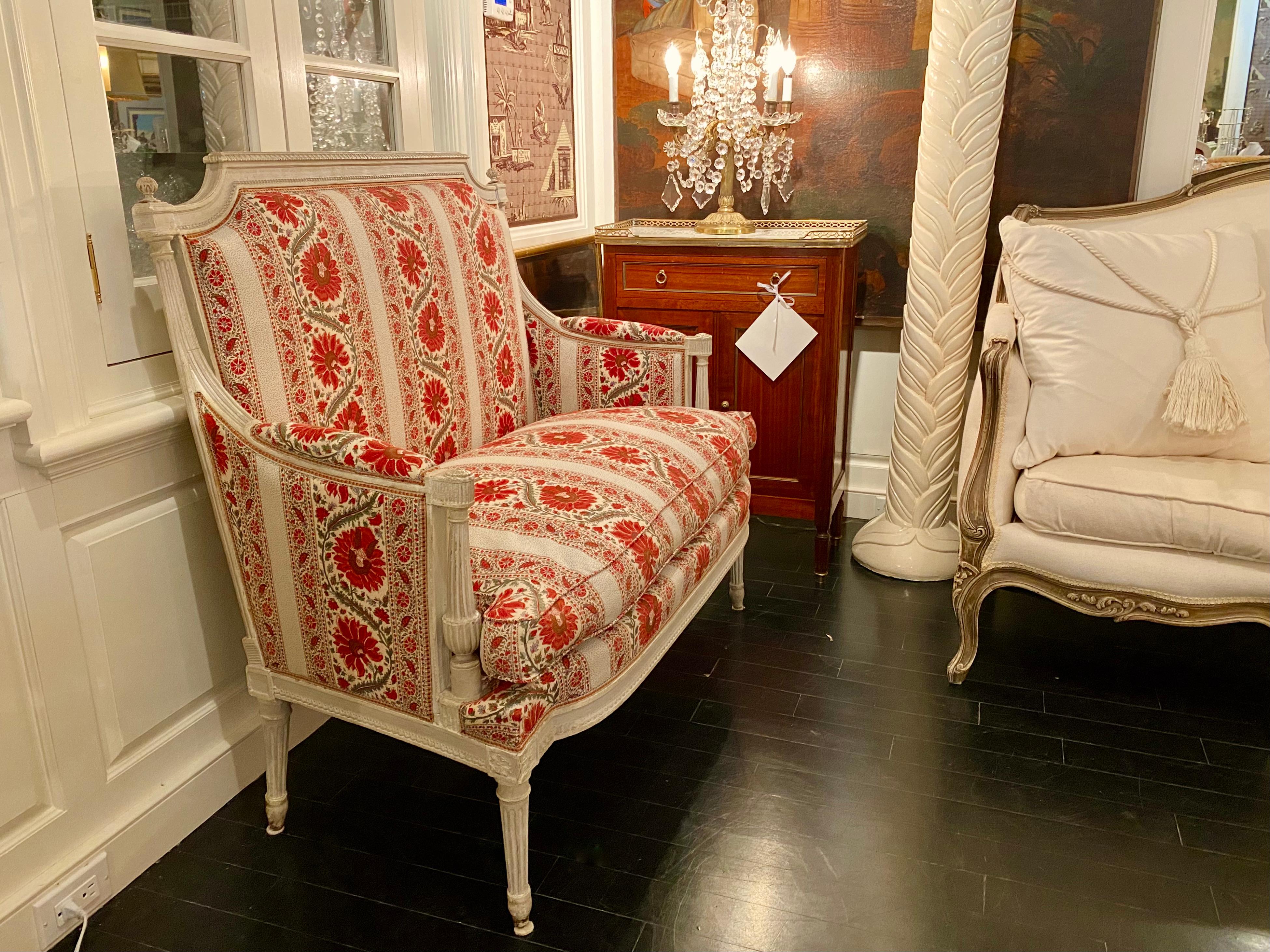 Französisches Louis XVI-Sofa im provenzalischen Stil, 18. im Angebot 4