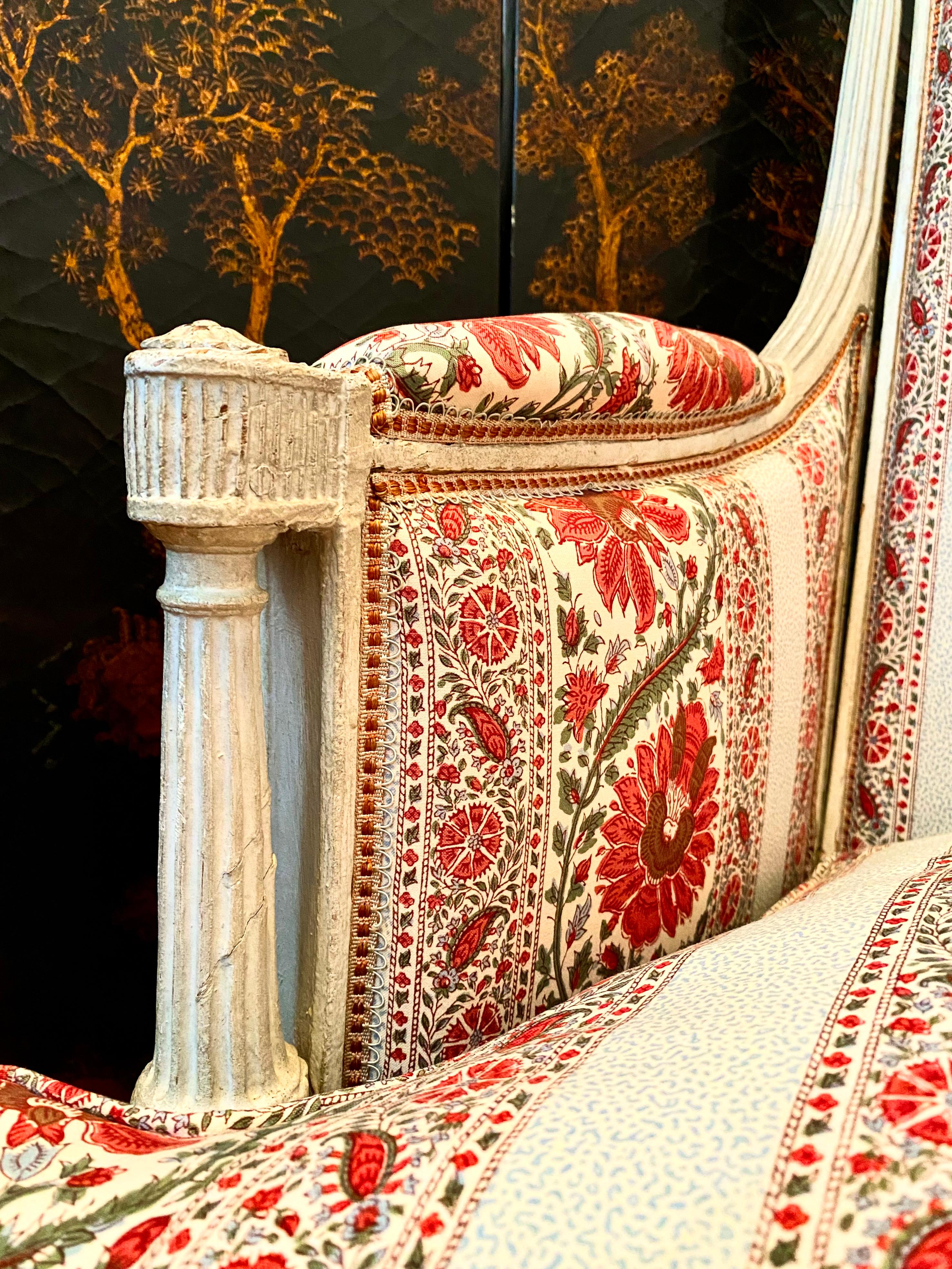 Französisches Louis XVI-Sofa im provenzalischen Stil, 18. im Angebot 2
