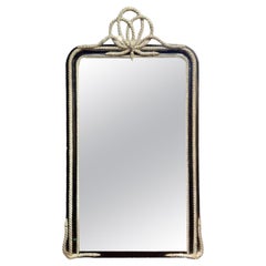 French Louis XVI Rope Mirror