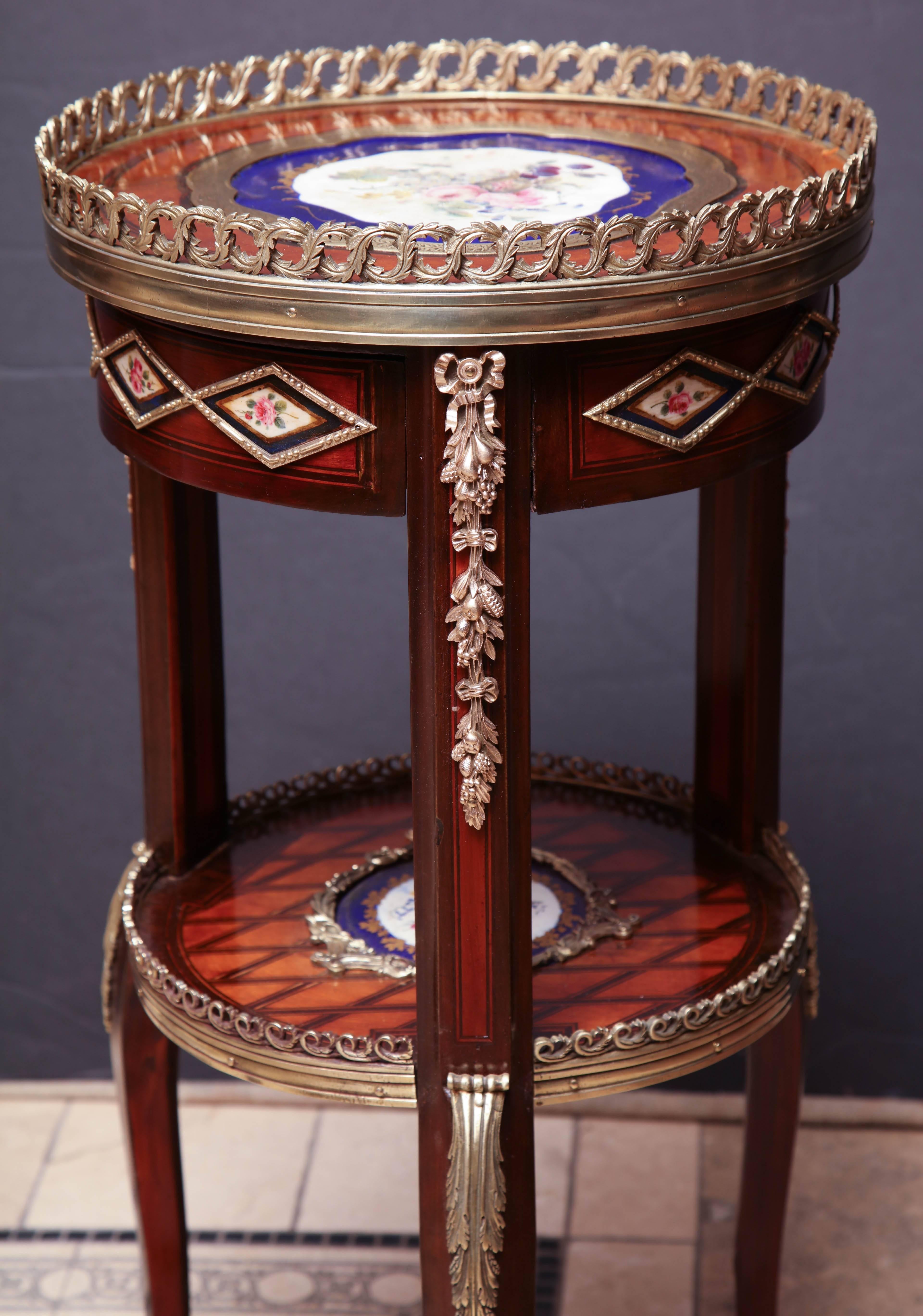 French Louis XVI Side Table 5
