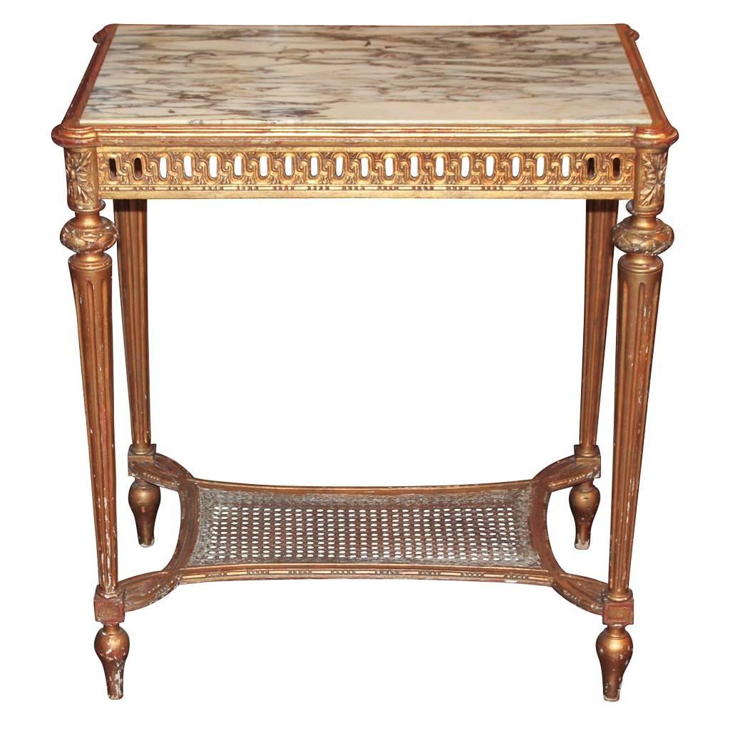 French Louis XVI Side Table