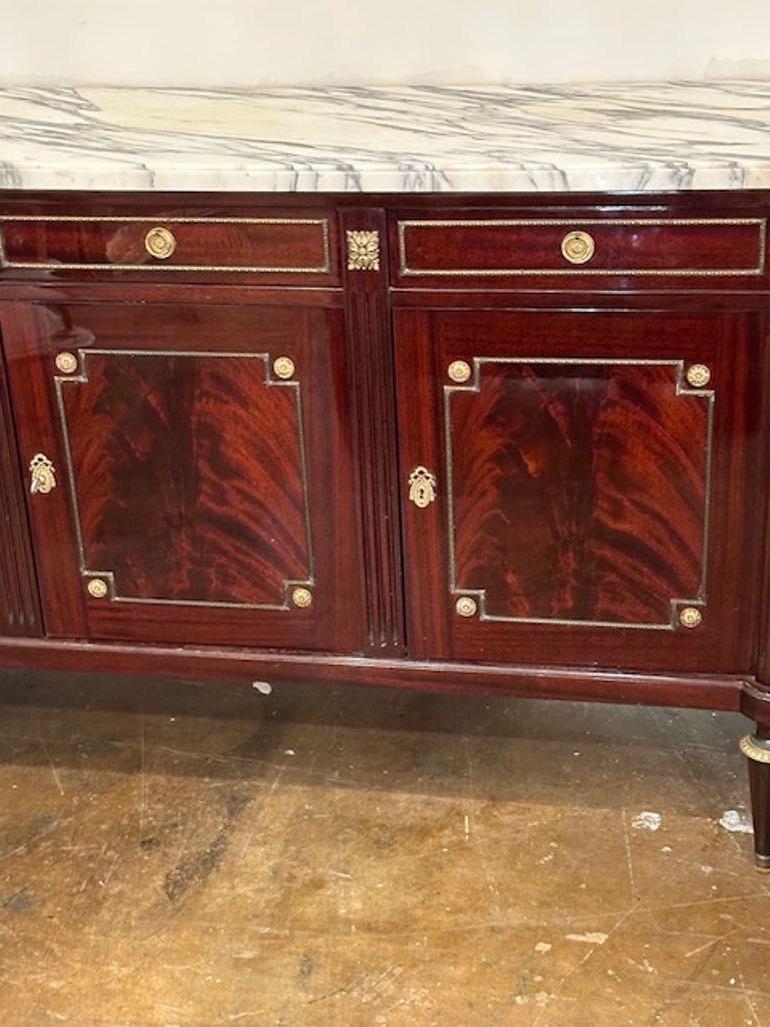 French Louis XVI Sideboard In Good Condition For Sale In Dallas, TX