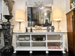 French Louis XVI Style 19th Century Large Mirror