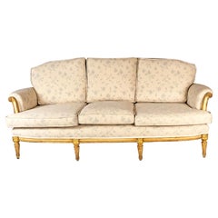 French Louis XVI Style Antique Sofa Extremely Comfortable