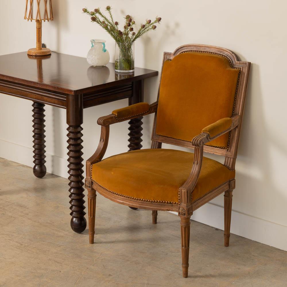 Französischer Sessel im Louis-XVI-Stil (Art déco) im Angebot