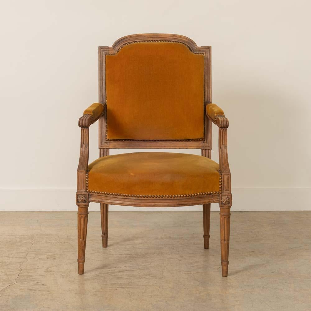Französischer Sessel im Louis-XVI-Stil im Zustand „Gut“ im Angebot in Los Angeles, CA