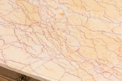 French Louis XVI style bedside commode / end table