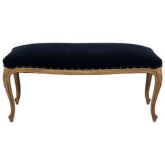 French Louis XVI Style Bench, circa 1920