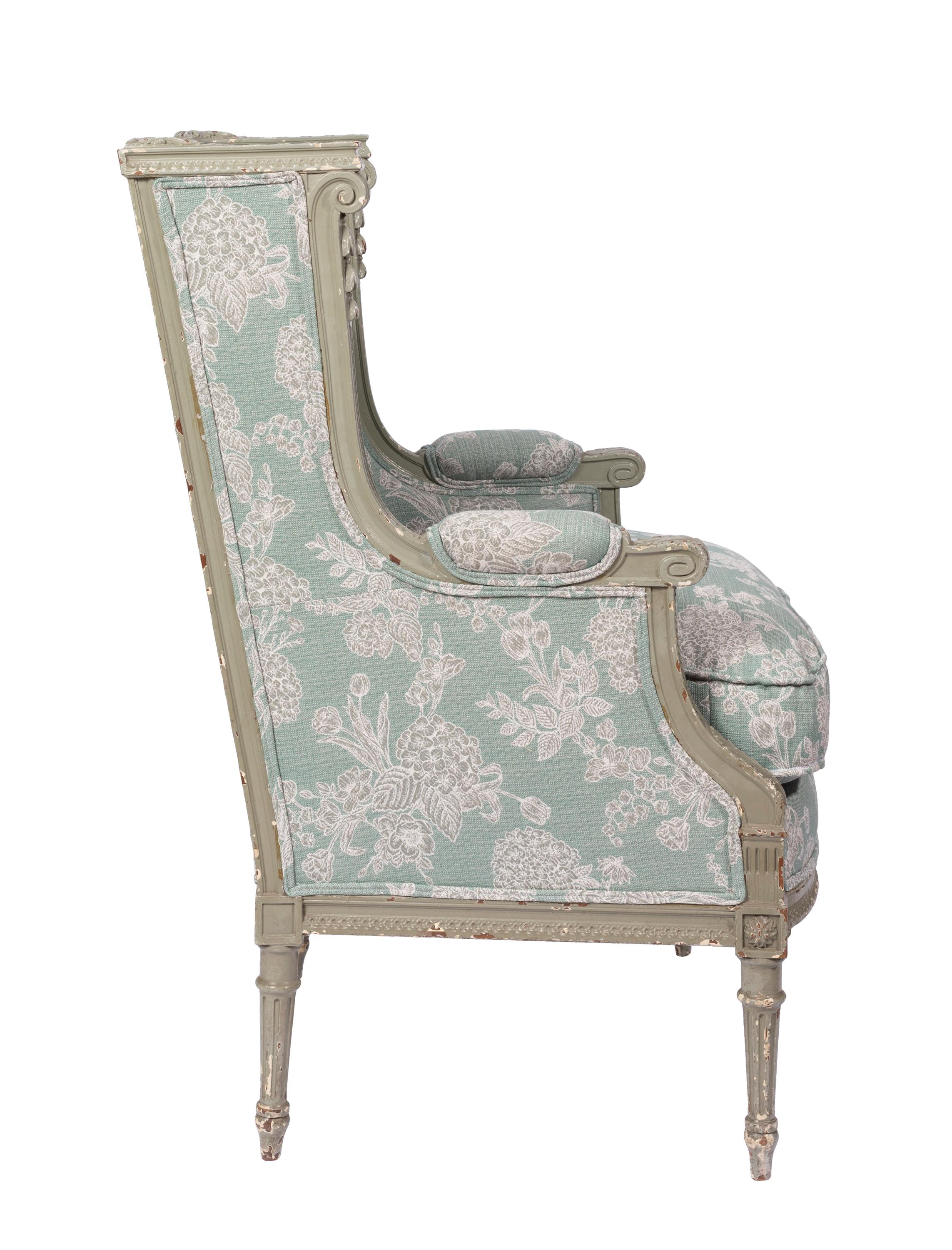 rivestire una poltrona bergere